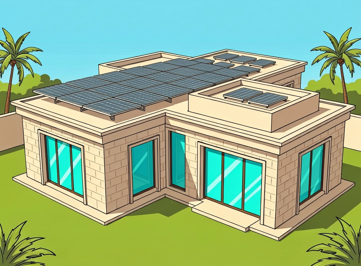 Architecture solaire Turkuaz Halii